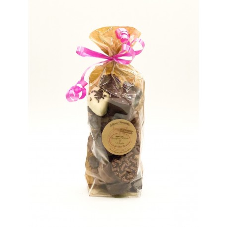 Sachets de chocolats mélangés Lait,Noir ou assorti Sachets de chocolats mélangés Lait,Noir ou assorti